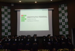 Solenidade de colação de grau realizada no IFC Campus Videira